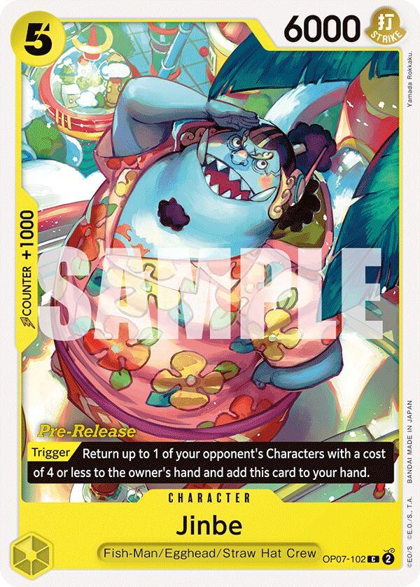 Image of Jinbe [500 Years in the Future Pre-Release Cards]