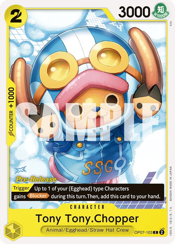 Image of Tony Tony.Chopper [500 Years in the Future Pre-Release Cards]