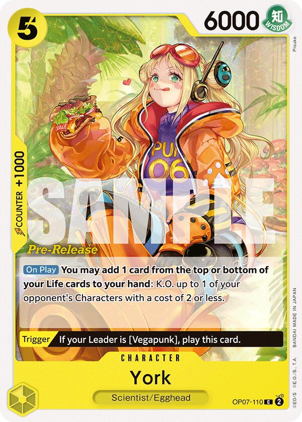 Image of York [500 Years in the Future Pre-Release Cards]