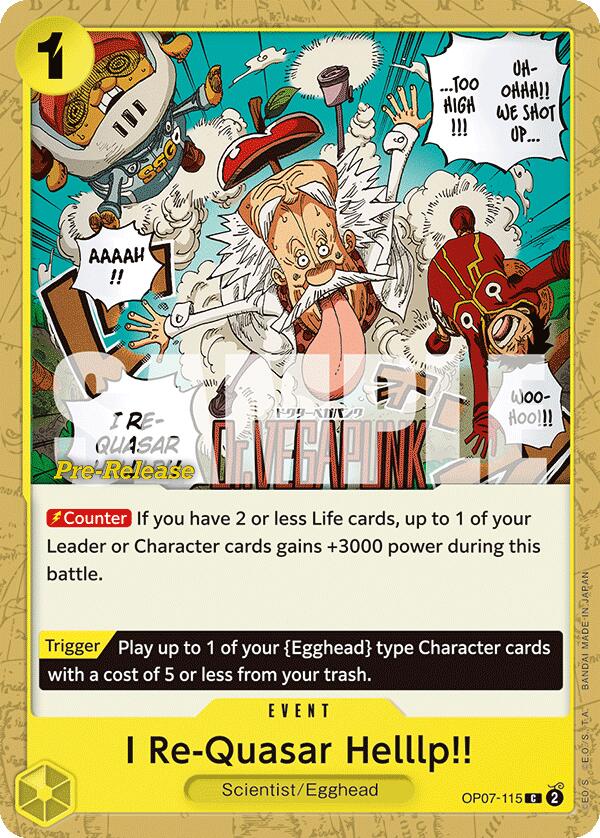 Image of I Re-Quasar Helllp!! [500 Years in the Future Pre-Release Cards]