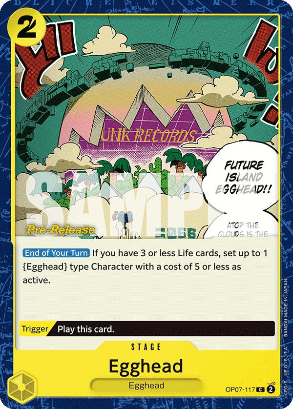 Image of Egghead [500 Years in the Future Pre-Release Cards]