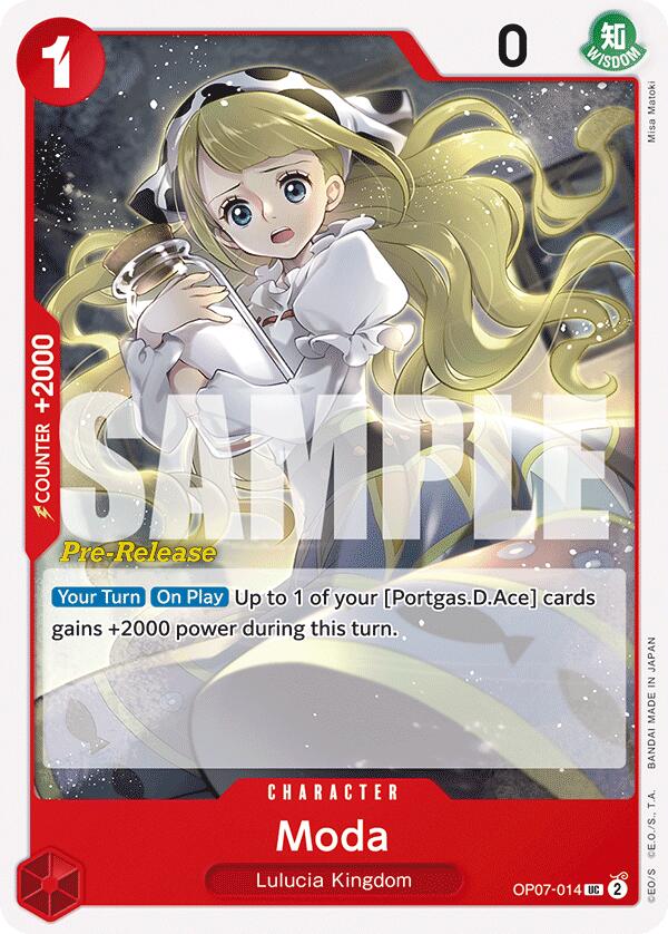 Image of Moda [500 Years in the Future Pre-Release Cards]