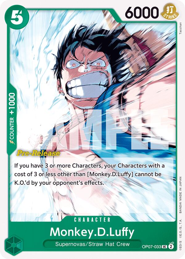 Image of Monkey.D.Luffy [500 Years in the Future Pre-Release Cards]
