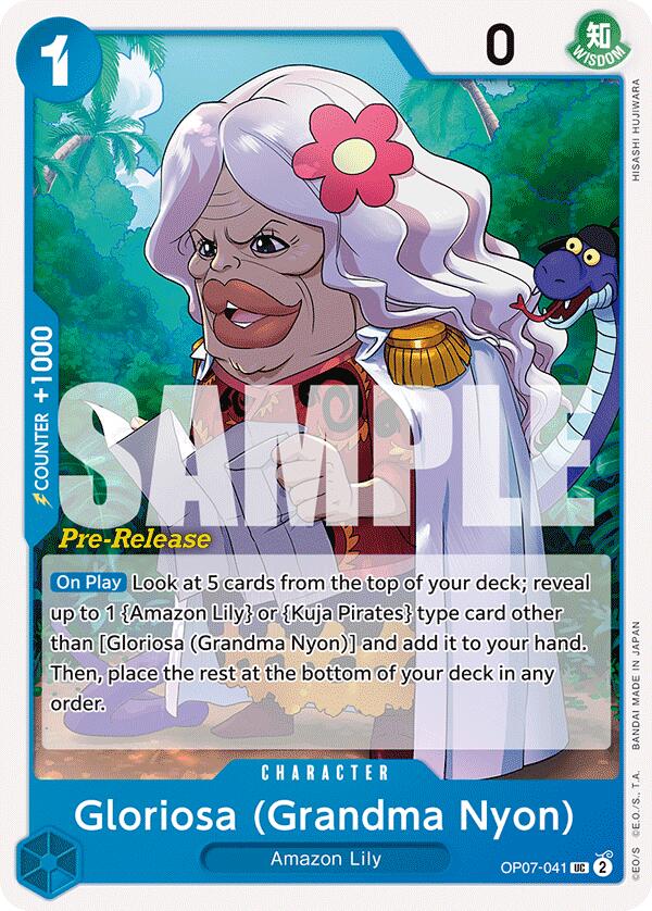 Image of Gloriosa (Grandma Nyon) [500 Years in the Future Pre-Release Cards]