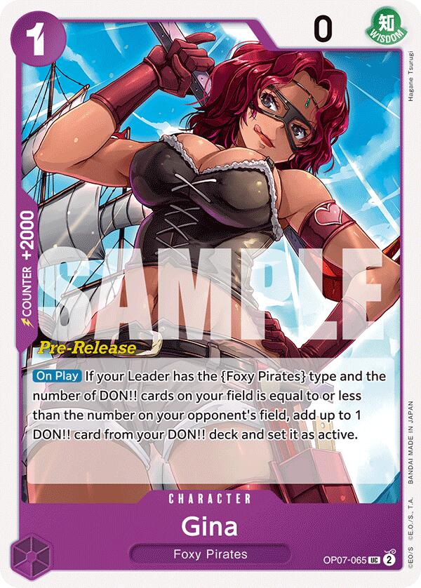 Image of Gina [500 Years in the Future Pre-Release Cards]