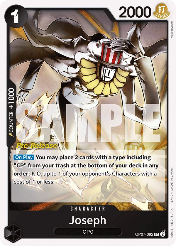 Image of Joseph [500 Years in the Future Pre-Release Cards]