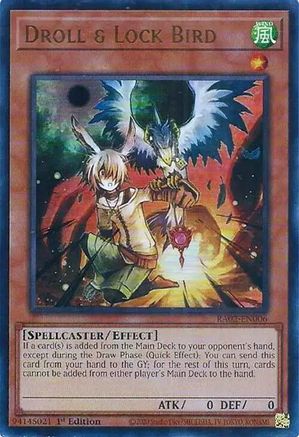 Image of Droll & Lock Bird (UR) [RA02-EN006] Ultra Rare
