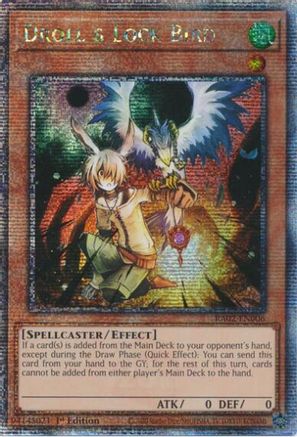 Image of Droll & Lock Bird (Quarter Century Secret Rare) [RA02-EN006] Quarter Century Secret Rare