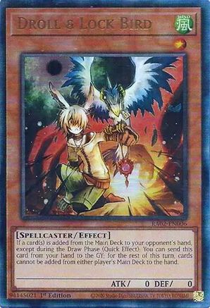 Image of Droll & Lock Bird (PUR) [RA02-EN006] Prismatic Ultimate Rare