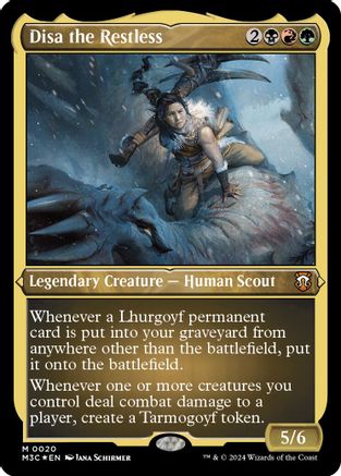 Image of Disa the Restless (Foil Etched) [Modern Horizons 3 Commander]