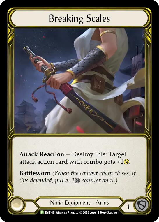 Image of Breaking Scales (Golden) [FAB148] (Promo)  Cold Foil