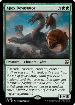Image of Apex Devastator (Ripple Foil) [Modern Horizons 3 Commander]
