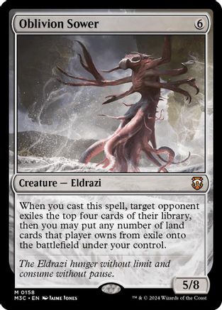 Image of Oblivion Sower (Ripple Foil) [Modern Horizons 3 Commander]