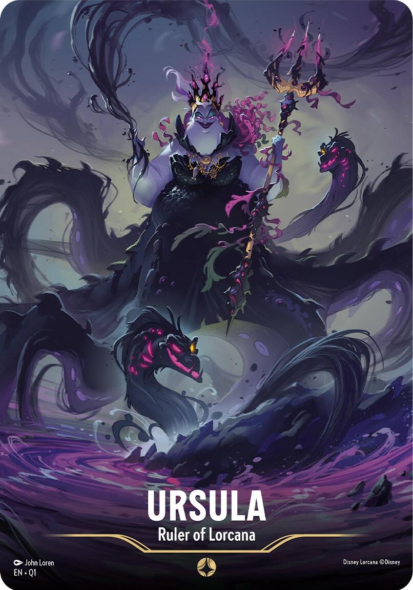 Image of Ursula - Ruler of Lorcana (Oversized) [Illumineer's Quest: Deep Trouble]