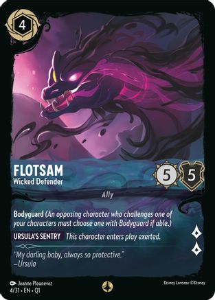 Image of Flotsam - Wicked Defender (4/31) - Illumineers Quest Deep Trouble