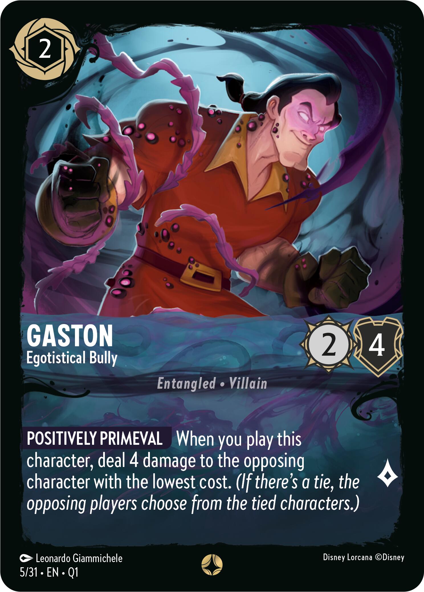 Image of Gaston - Egotistical Bully (5/31) [Illumineer's Quest: Deep Trouble]