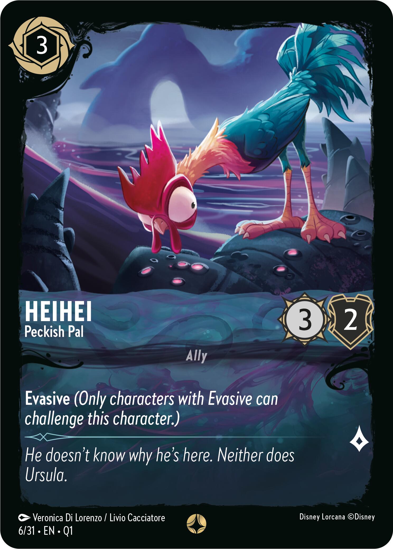 Image of HeiHei - Peckish Pal (6/31) [Illumineer's Quest: Deep Trouble]