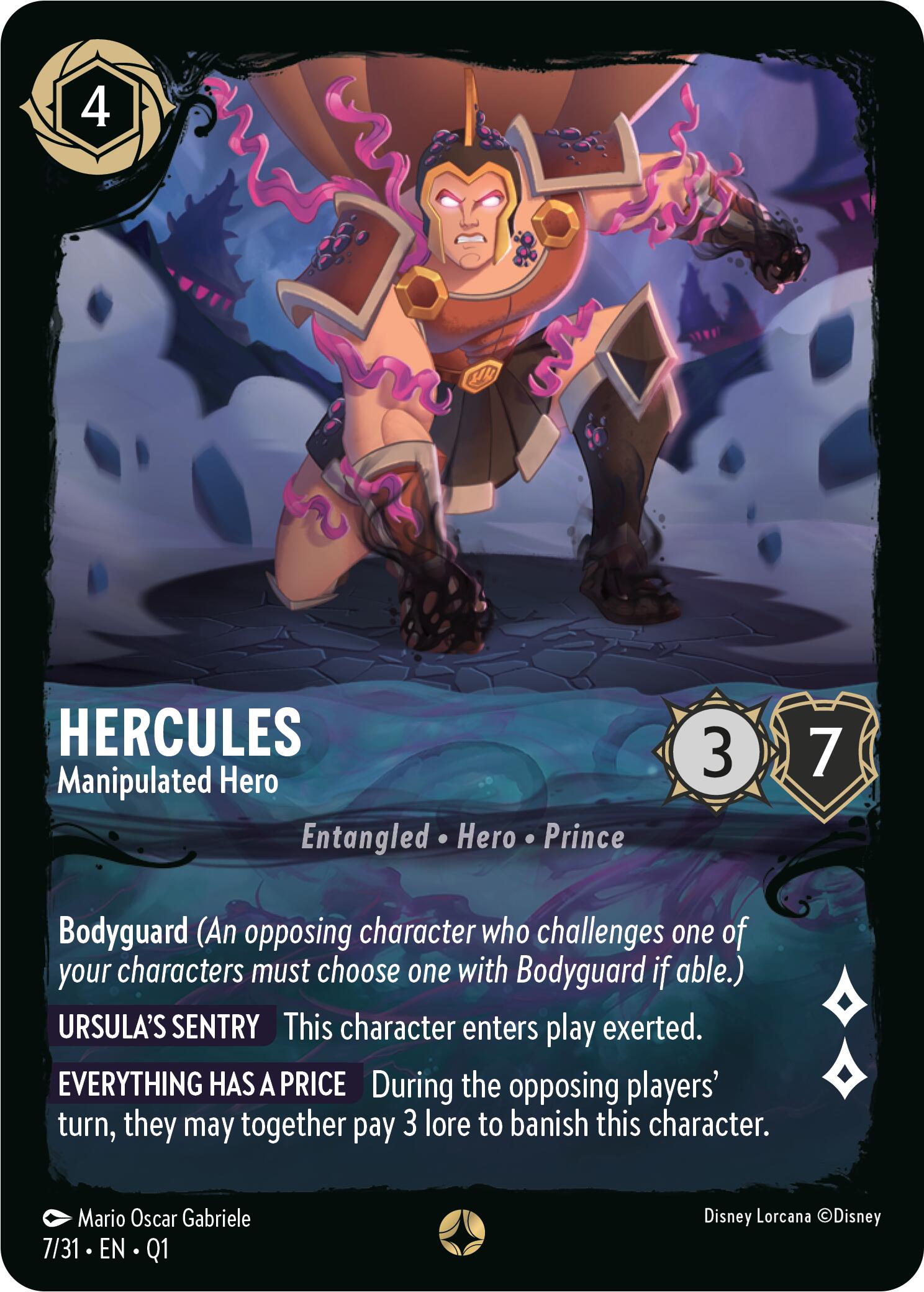 Image of Hercules - Manipulated Hero (7/31) [Illumineer's Quest: Deep Trouble]
