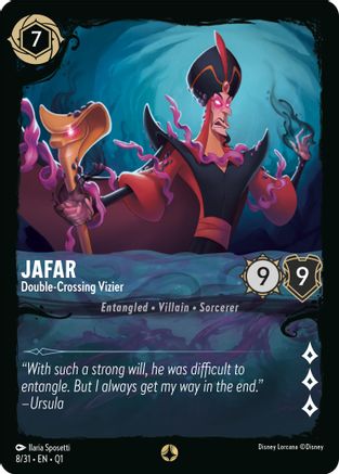 Image of Jafar - Double-Crossing Vizier (8/31) - Illumineers Quest Deep Trouble