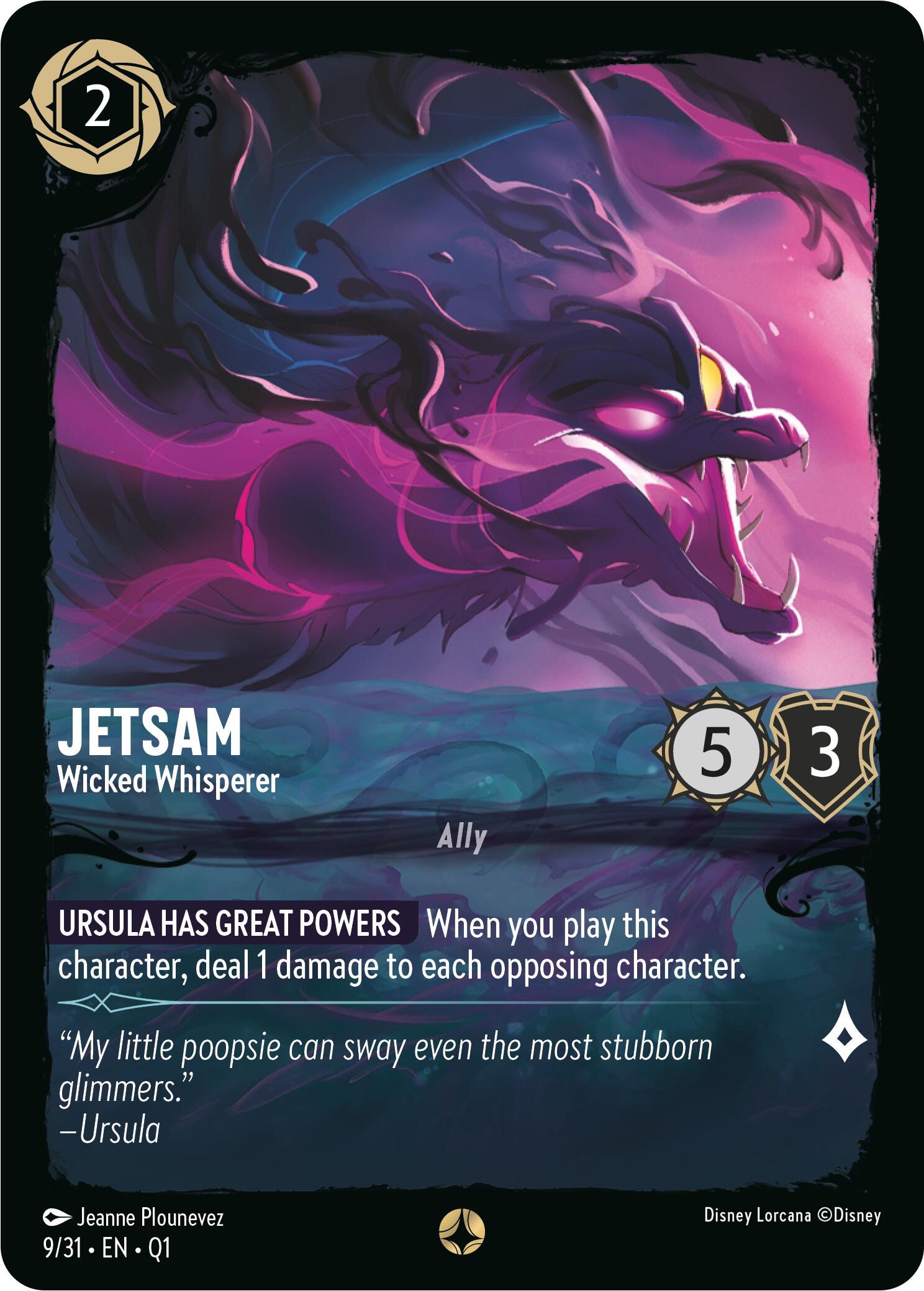 Image of Jetsam - Wicked Whisperer (9/31) [Illumineer's Quest: Deep Trouble]