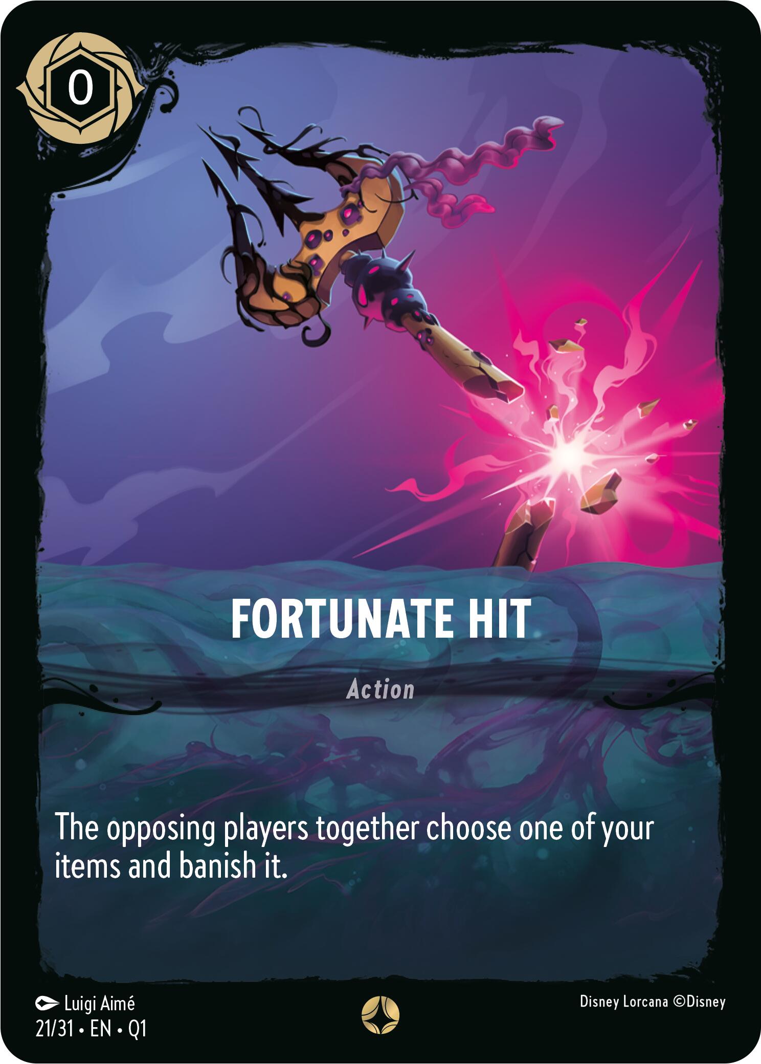 Image of Fortunate Hit (21/31) [Illumineer's Quest: Deep Trouble]