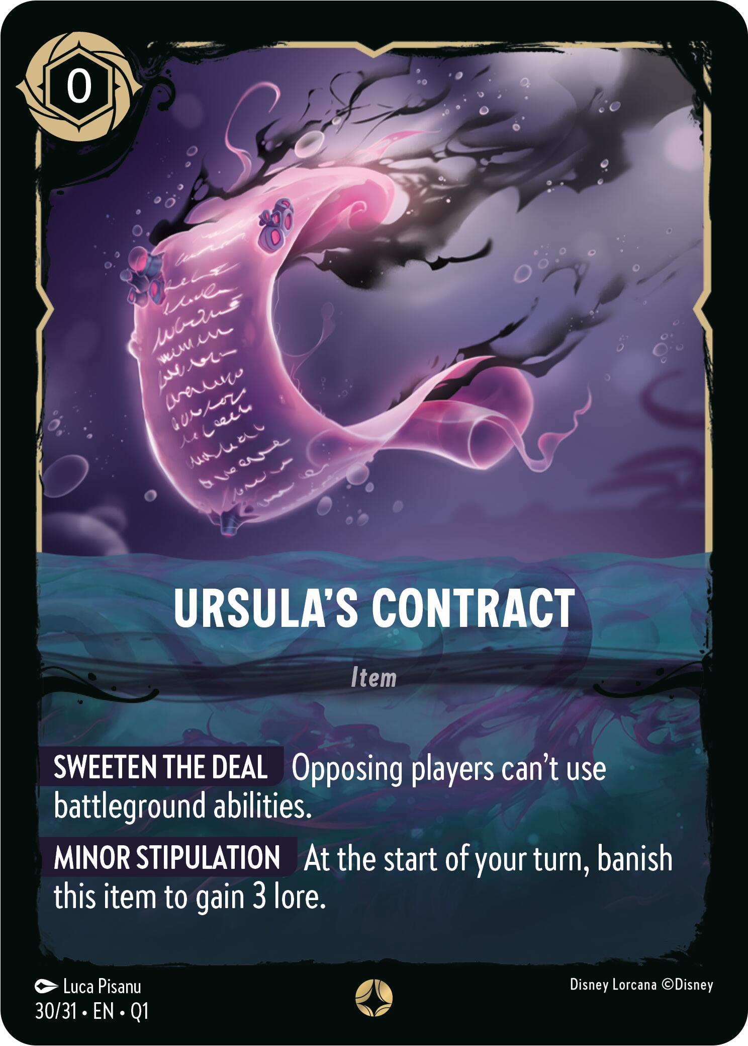 Image of Ursula's Contract (30/31) [Illumineer's Quest: Deep Trouble]