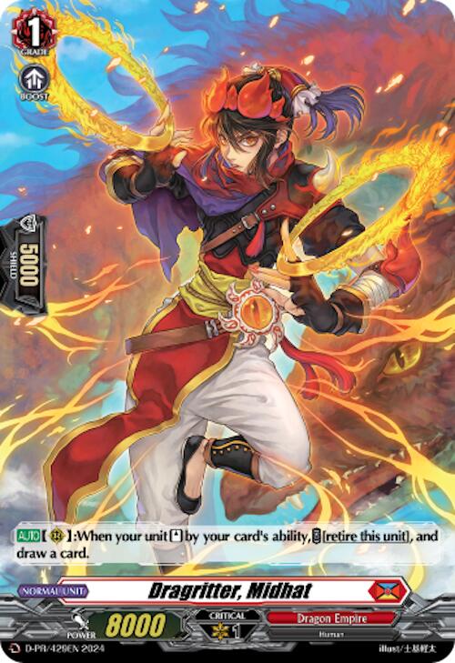 Image of Dragritter, Midhat (Foil) (D-PR/429EN) [D Promo Cards]