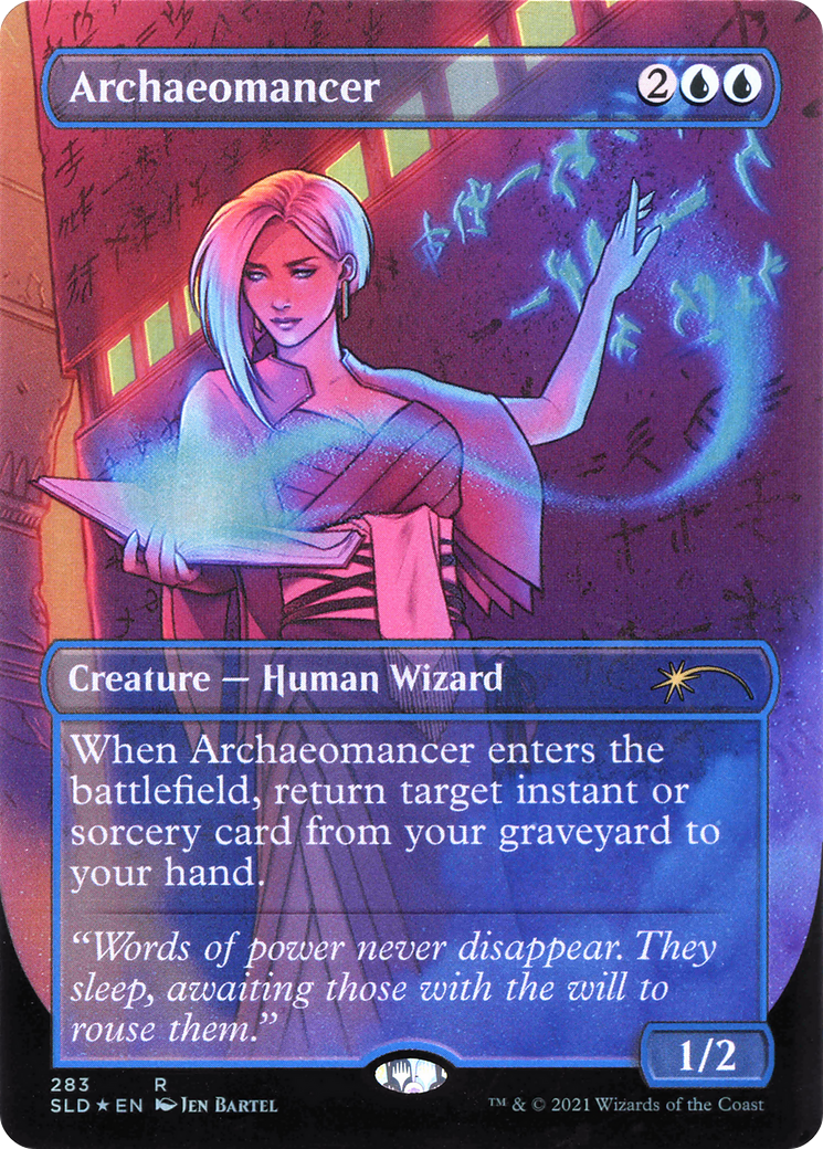 Image of Archaeomancer (Borderless) [Secret Lair Drop Series]