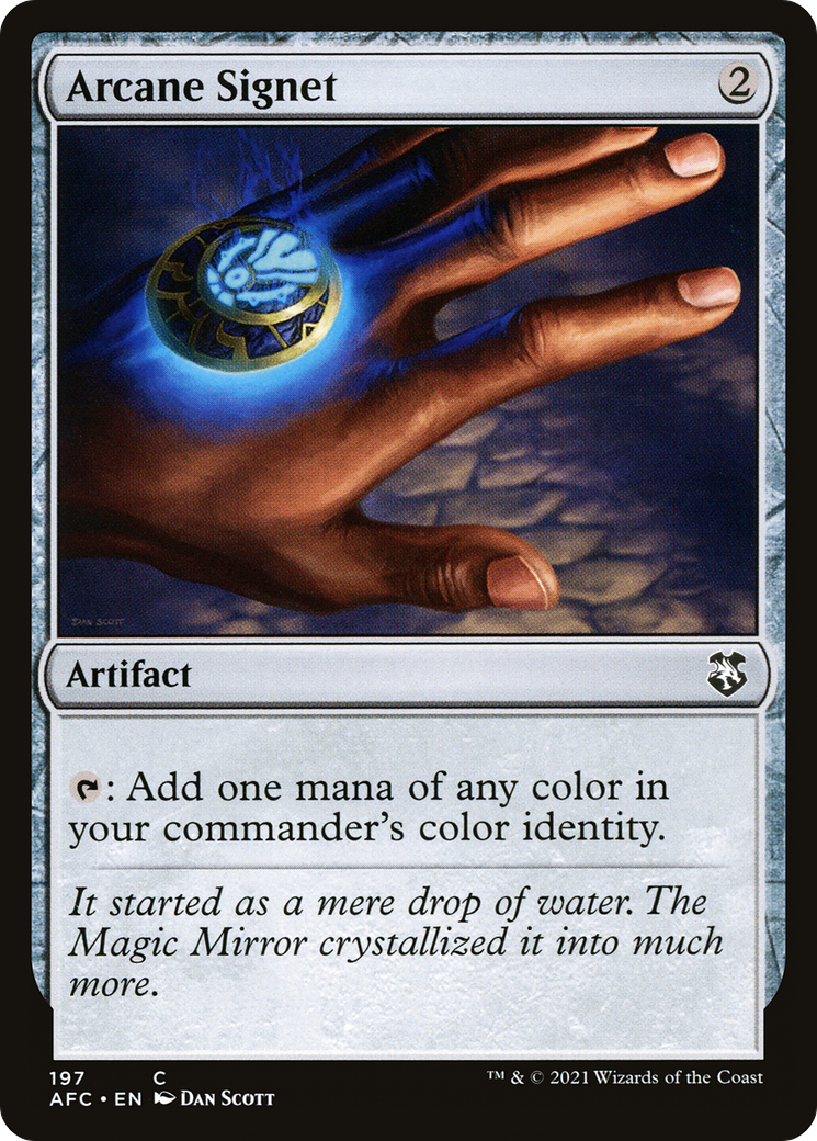 Image of Arcane Signet [Dungeons & Dragons: Adventures in the Forgotten Realms Commander]
