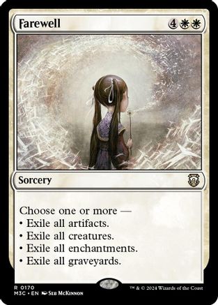 Image of Farewell (Ripple Foil) [Modern Horizons 3 Commander]