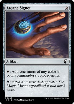 Image of Arcane Signet (Ripple Foil) [Modern Horizons 3 Commander]