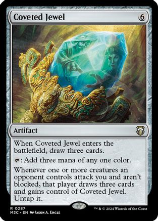 Image of Coveted Jewel (Ripple Foil) (M3C-287) - Commander: Modern Horizons 3 Foil