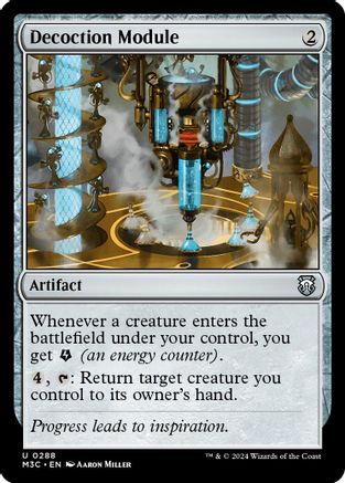 Image of Decoction Module (Ripple Foil) [Modern Horizons 3 Commander]