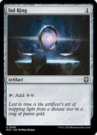 Image of Sol Ring (Ripple Foil) [Modern Horizons 3 Commander]