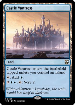 Image of Castle Vantress (Ripple Foil) [Modern Horizons 3 Commander]
