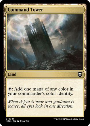Image of Command Tower (Ripple Foil) [Modern Horizons 3 Commander]