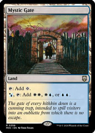 Image of Mystic Gate (Ripple Foil) [Modern Horizons 3 Commander]