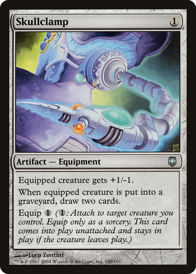 Image of Skullclamp [Darksteel]