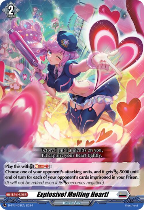 Image of Explosive! Melting Heart! (D-PR/432EN) [D Promo Cards]