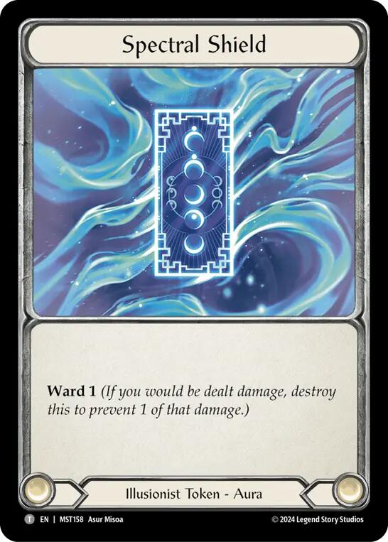 Image of Beckoning Mistblade // Spectral Shield [MST003//MST158] (Part the Mistveil)