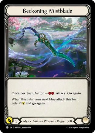 Image of Beckoning Mistblade // Spectral Shield [MST003//MST158] (Part the Mistveil)
