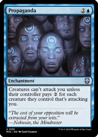 Image of Propaganda (Ripple Foil) [Modern Horizons 3 Commander]