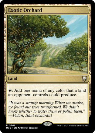 Image of Exotic Orchard (Ripple Foil) [Modern Horizons 3 Commander]