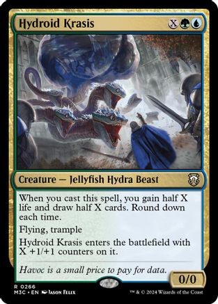 Image of Hydroid Krasis (Ripple Foil) [Modern Horizons 3 Commander]