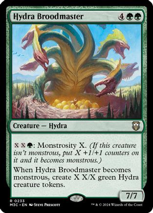 Image of Hydra Broodmaster (Ripple Foil) [Modern Horizons 3 Commander]