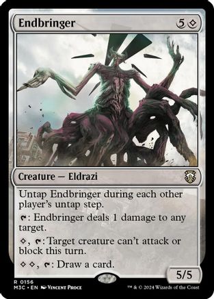 Image of Endbringer (Ripple Foil) (M3C-156) - Modern Horizons 3 Commander Foil