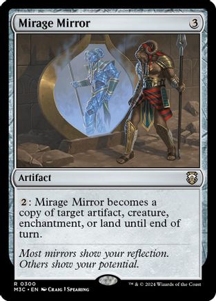 Image of Mirage Mirror (Ripple Foil) [Modern Horizons 3 Commander]