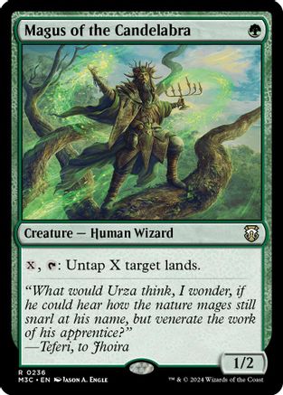 Image of Magus of the Candelabra (Ripple Foil) [Modern Horizons 3 Commander]