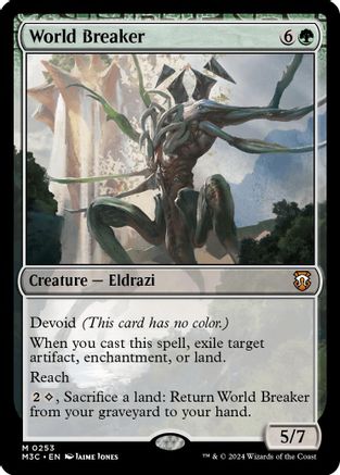 Image of World Breaker (Ripple Foil) [Modern Horizons 3 Commander]