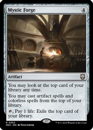 Image of Mystic Forge (Ripple Foil) [Modern Horizons 3 Commander]